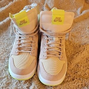 Nike Air Jordan Zoom Air CMFT in White and Lemon Twist